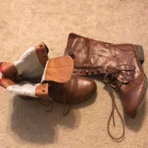 BROWN COMBAT BOOT 🆕🆕